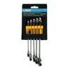 Laser 6295 Ratchet Ring Combination Spanner Set 5pc