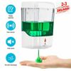 2x Automatic Liquid Soap Dispenser Handfree Touchless IR Sensor Wall Mount 700ML