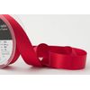 Berisfords Double FACE Poly Satin Ribbon, RED, 10.5x10.5x3 cm