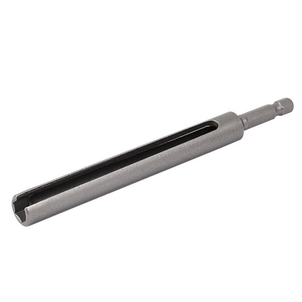 sourcing map 135mm Long 8mm Hex Nut Socket Slotted Extension Driver Bit Adapter