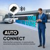Wireless CarPlay Adapter, Android Auto Wireless Adapter, Plug & Play, Convert Wired CarPlay to Wireless, Button for Quick Devices Switch, Extension Cable USB A/C, Compatible with iOS 10+/Android 11+
