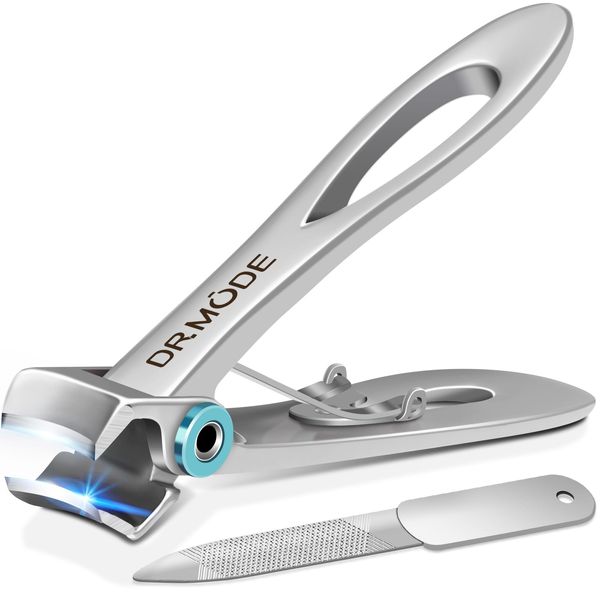 Nagelknipser für dicke Nägel - DRMODE 16mm Wide Kieferöffnung Nagelzwicker Nail clipper,Edelstahl Groß Fußnagelzange Zehennagelknipser Nagelzangen für Dickes Nägel Männer