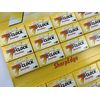 50 count 7 O'Clock Yellow Sharp Edge Double Edge Safety Razor Blades 
