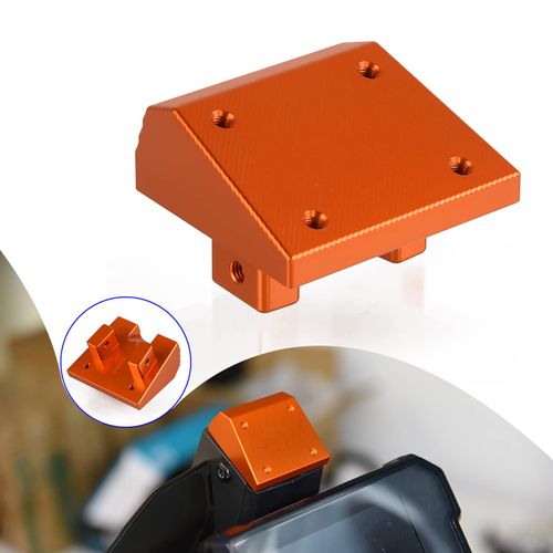 Motorcycle CNC Aluminum Navigation Bracket Holder Compatible with 390 790 890 ADVENTURE 2019-2021 (Orange)