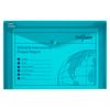 Snopake Foolscap Electra Assorted Polyfile [Pack of 5] Popper/Document Wallet with Press Stud Closure [10088]