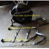 DEMCO Car Basket Straps Adjustable Tow Dolly Wheel Net Set Flat Hook Silver x2