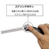 Stainless Steel Comb Compact Portable Automatic Switch Folding Comb Mini Size Coarse Teeth Comb Scalp Comb Hair Comb Men (Color : Mahogany Handle)