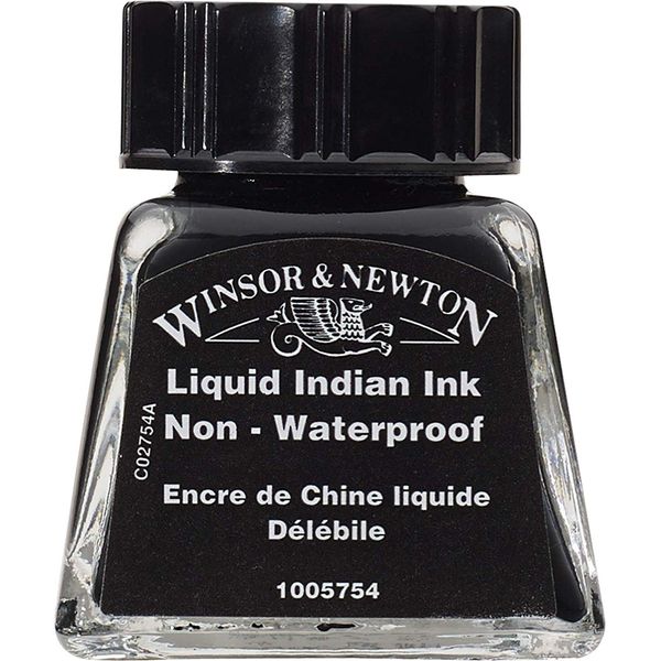 Drawing Inks Bottles 14ml & 30ml - Assorted Colours 14ml Liquid Indian Ink