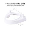 LazyMe Single Charger Holders Toothbrush Heads Holder Compatible for Oral-B, for Oral-B D Series, PRO Series (1 Pack)