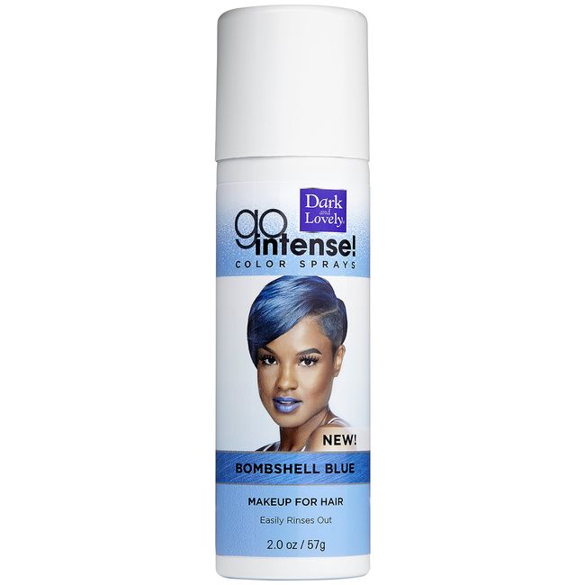 SoftSheen-Carson Dark and Lovely Go Intense Color Sprays, Blue Bombshell, 2 Oz