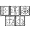 Everbilt 162275-4-1/2 in. Satin Chrome Ball Bearing Hinge