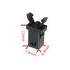 3X Compartment Sunglasses Case Switch Reading Light Water Cup Buckle Clip Holder