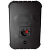 2x 6.5" 200W Moisture Resistant Stereo Loud Speakers 8Ohm Black Wall Mounted