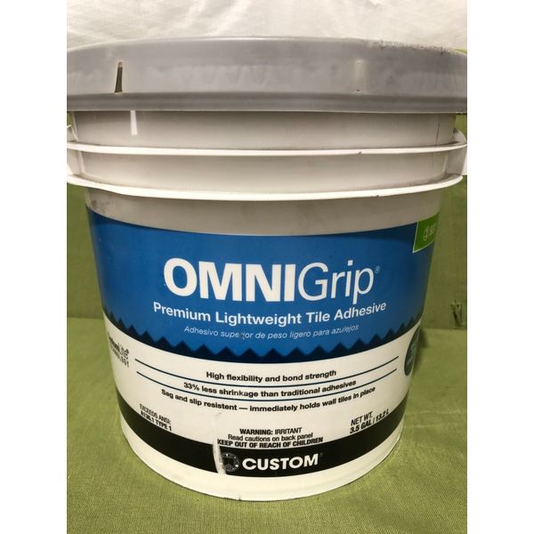 OMNI GRIP Tile Adhesive 3.5 Gal.