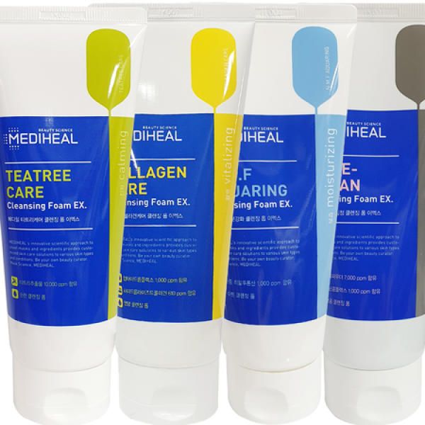 Mediheal Collagen Care Cleansing Foam/Pore Cleansing/Moisture Enhancement/Tea Tree_