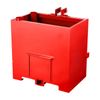 Ballast Box 3 Point Category 1 Tractor 800 LBS 2" Hitches Quick Tach Attachment
