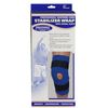 OTC Knee Stabilizer Wrap, Spiral Stays, Neoprene, Blue, X-Small