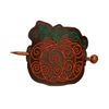 Pumpkin Bun Cover Hair Slider with Chopstick