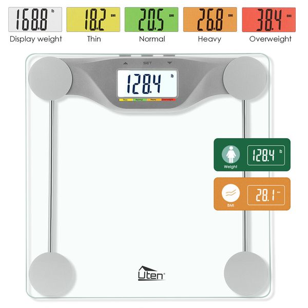 LCD Digital Body Fat Scale Smart Bluetooth Bathroom Weighing Scale