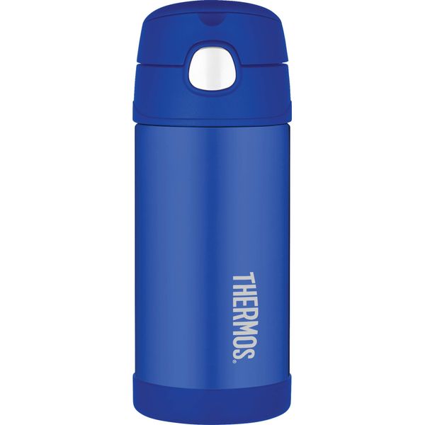 Thermos Funtainer Straw Bottle, Blue, 355 ml
