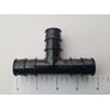 100 Pcs 3/4" Pex A Tee, Poly Alloy Expansion Tee, Plastic Tee 201-6-2=100
