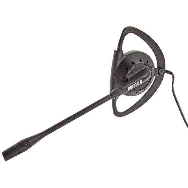 Buffalo BUFFALO Single Ear Headset with 4 and 3 Prong Plug