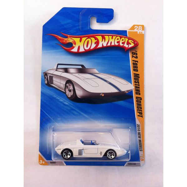 Hot Wheels 2010 New Models '62 Ford Mustang Concept 28/44
