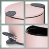 Kela Bin, Metal, Pink, one Size