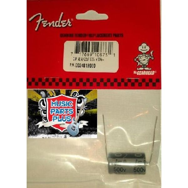 Fender Capacitor - AE AX 22uF at 500V +50%- Amplifier Part