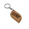 Allotment Engraved Wooden Keyring Keychain Key Ring Tag