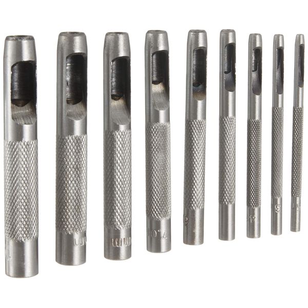 Mannesmann Hollow Punch Set (9 Pieces)
