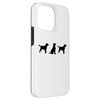 iPhone 14 Pro Max cute three labrador dog Case