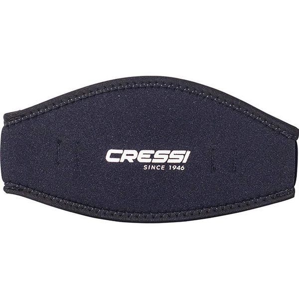 Cressi Neoprene Mask Strap Cover, Black