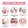 500 Pcs Nail Foil Wrap with Pre Attached Lint Free Cotton Pad to Remove the Gel Nail Polish Easily and Effectively at Home