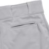 Champro Men's Standard Triple Crown Classic Baseball Pants, Grey, Small