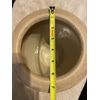Threshold Studio McGee Earthenware Pot Weathered Textured 8” X 8” Tan Planter