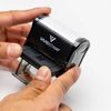 Evidence Self Inking Rubber Stamp (Black Ink) - Medium