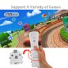 2 Pack Motion Plus for Wii, TechKen Motion Plus Adapter Compatible with Wii Remote Controller