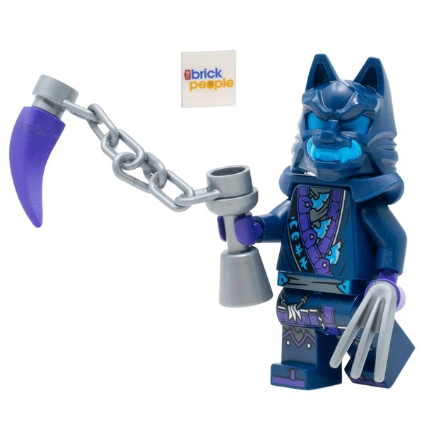 LEGO Ninjago: Wolf Mask Warrior Minifigure with Claw and Weapon