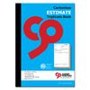 Cherry Carbonless NCR Estimate Triplicate Book A4 50 Sets
