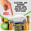 Robotwist Automatic Jar Opener, Deluxe Model with Improved Torque, Robo Twist Kitchen Gadgets for Home, Electric Handsfree Easy Jar Opener – Works on All Jar Sizes, As Seen on TV