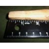 NEW 14 INCH SOLID WOOD REPLACEMENT TOOL HANDLE WITH 3/4 INCH OVAL HEAD AND SLOT