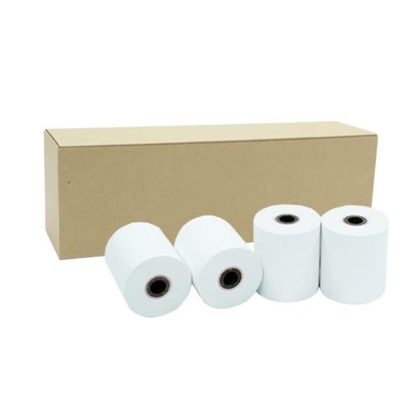 mita mPOP Series (POP10-OF WHT JP POP10-B1OF WHT JP POP10-OF BLK JP POP10-B1OF BLK JP) Compatible General Purpose Thermal Paper Roll (5 Rolls), Star Precision