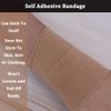 24 Pack Breathable Self Adherent Wrap, Athletic Elastic Non Woven Cohesive Ba...