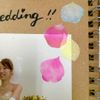 Mind Wave Washi Flowers Foil Stamping Write-On Flake Stickers/White