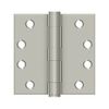 4" Height X 4" Width Plain Bearing HD Mortise Commercial Hinge Square Corner S