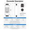 DIHOOL 15 Amp Circuit Breaker Box DC 1000V, Solar Panel Disconnect Switch