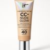 It Cosmetics CC+ Nude Glow Foundation Medium-Tan | New | SPF 40