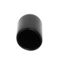 sourcingmap® 12mm Inner Dia Rubber Hose End Cap Screw Thread Protector Cover Black 100pcs