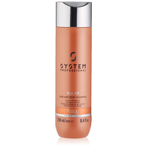 Wella SP Code Energy Solar Hair & Body Shampoo, 250 ml